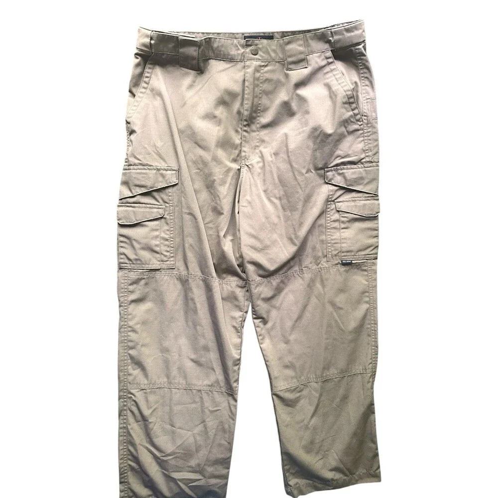 Tru-Spec Men’s Khaki Cargo Pants Size 32/30 Tactical Utility Workwear